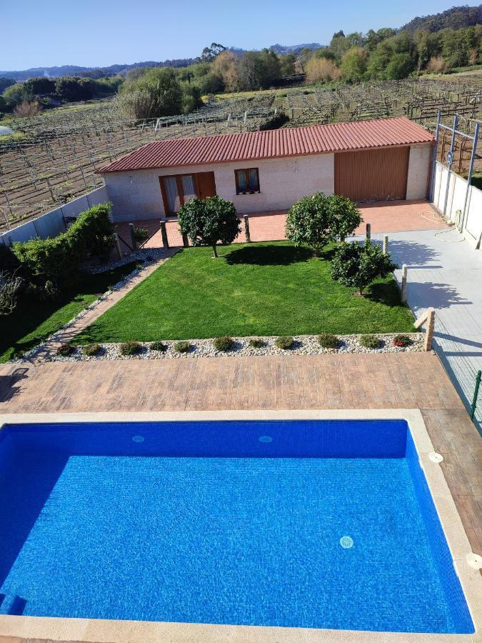 Villa Casa Acogedora Mar De Albarino Con Piscina Cambados Exterior foto